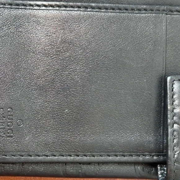 Gucci Guccissima Margaux Black
Calfskin Leather Continental
Wallet - Preowned - Picture 11 of 11